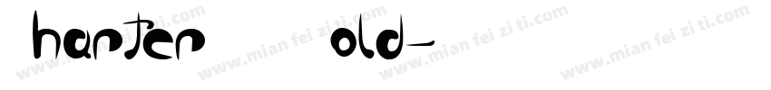 CharterSCC Bold字体转换